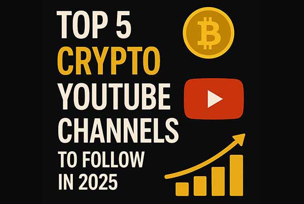 Top 5 Crypto YouTube Channels To Follow In 2025