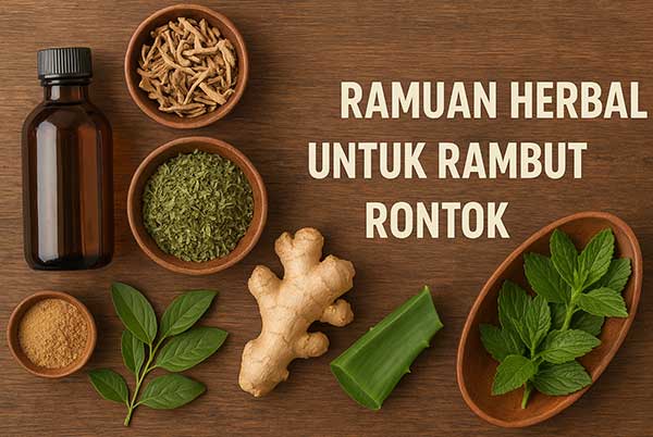 Ramuan Herbal untuk Rambut Rontok